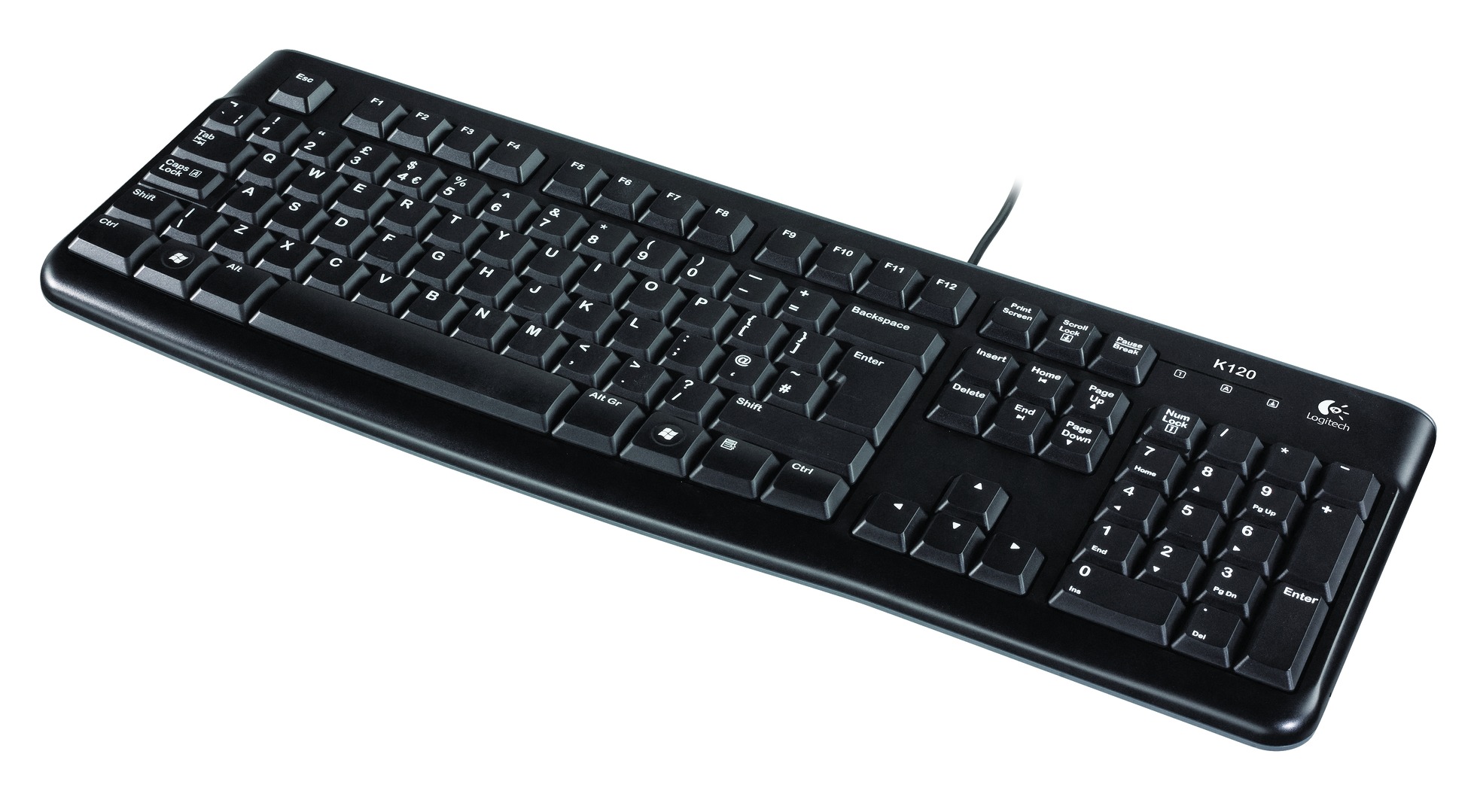 Logitech 920-002505 K120 Q Usb Siyah Kablolu Klavye Logitech 920-002505 K120 Q Usb Siyah Kablolu Klavye