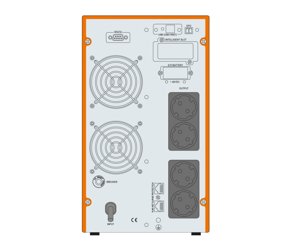 Makelsan Powerpack SE Serisi 2 kVA Online 1F-1F 4-9Ah Akü Güç Kaynağı Makelsan Powerpack SE Serisi 2 kVA Online 1F-1F 4-9Ah Akü Güç Kaynağı