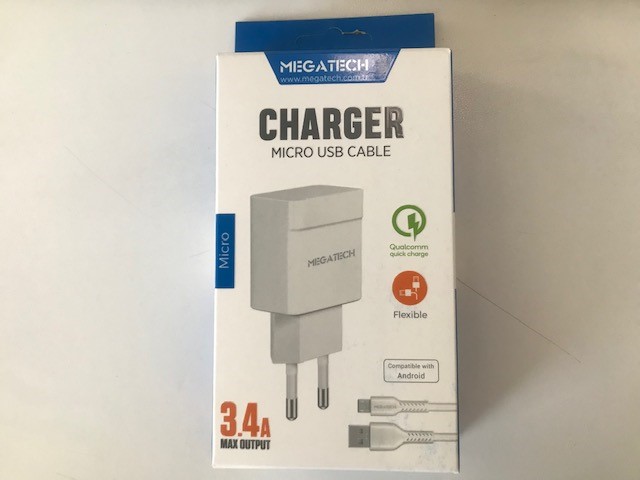 Megatech MT-CM34 3.4A Micro Usb Kablo+ Ev Şarj Adaptörü Hızlı Şarj Megatech MT-CM34 3.4A Micro Usb Kablo+ Ev Şarj Adaptörü Hızlı Şarj