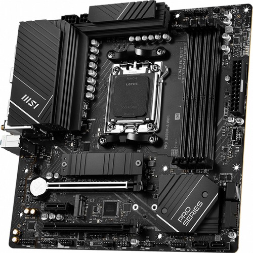 Msı Mb Pro B650M-A Wifi Am5 Ddr5 6400Mhz(Oc) Hdmı Dp M.2 Usb3.2 2.5G Lan Wifi 6E Matx Anakart Msı Mb Pro B650M-A Wifi Am5 Ddr5 6400Mhz(Oc) Hdmı Dp M.2 Usb3.2 2.5G Lan Wifi 6E Matx Anakart