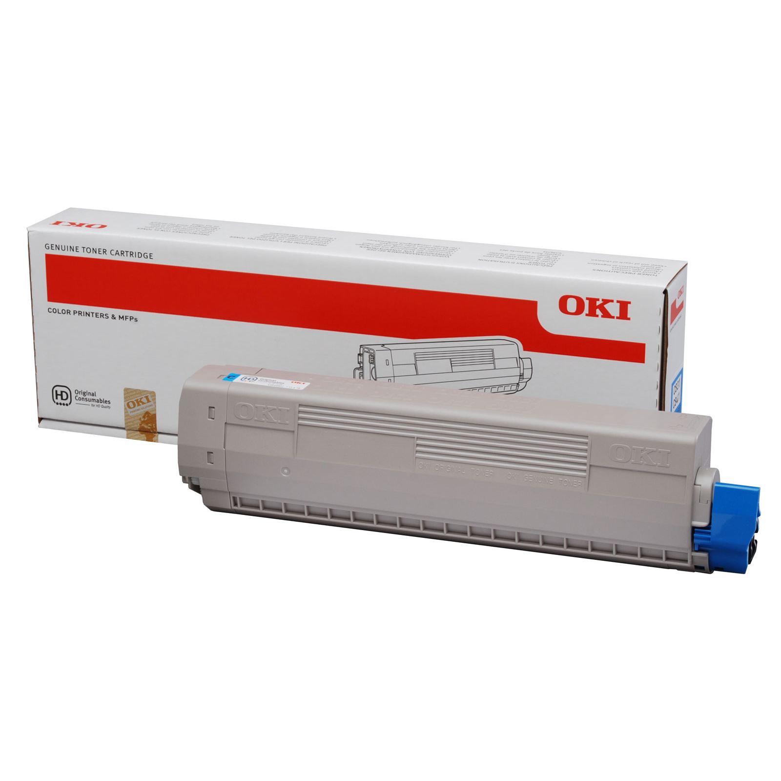 Oki C301-321 MC342 1.500 Sayfa Cyan Mavi Toner 44973535 Oki C301-321 MC342 1.500 Sayfa Cyan Mavi Toner 44973535