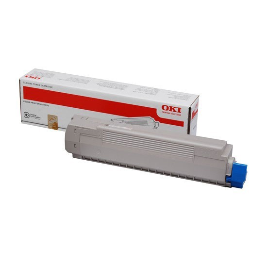 Oki MC853-MC873-MC883 7.300 Sayfa Cyan Mavi Toner 45862839 Oki MC853-MC873-MC883 7.300 Sayfa Cyan Mavi Toner 45862839