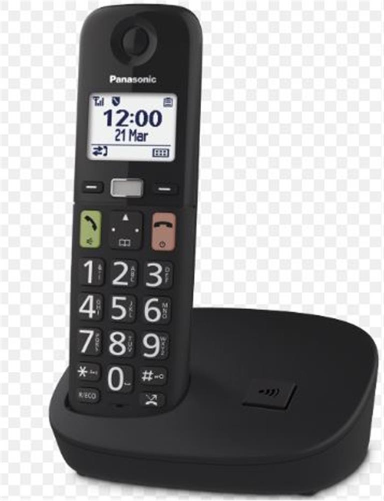 Panasonic KX-TGU110 Siyah Telsiz Dect Telefon Panasonic KX-TGU110 Siyah Telsiz Dect Telefon