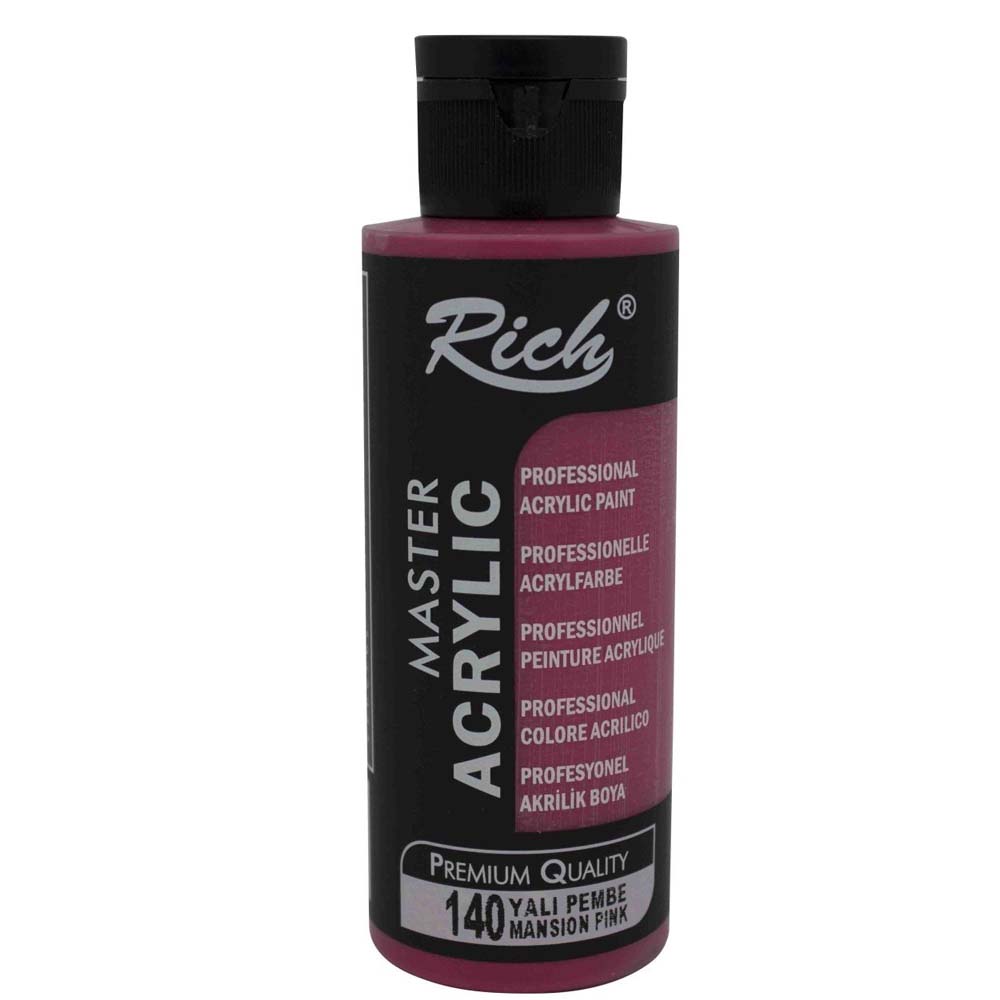 Rich Akrilik Boya Master 120 CC Yalı Pembe 140 Rich Akrilik Boya Master 120 CC Yalı Pembe 140