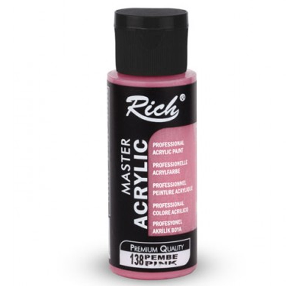 Rich Akrilik Boya Master 60 CC Pembe 02120 Rich Akrilik Boya Master 60 CC Pembe 02120