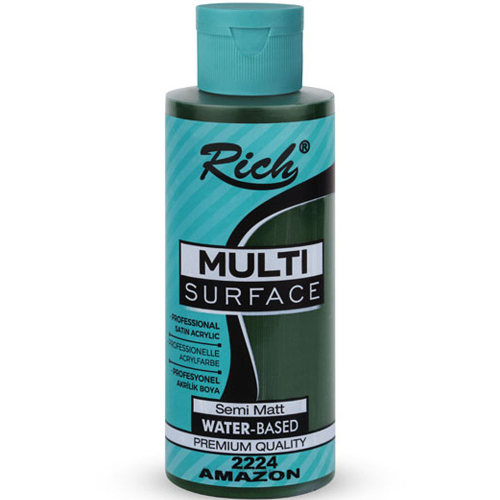 Rich Akrilik Boya Multi Surface 120 CC Amazon 2224 Rich Akrilik Boya Multi Surface 120 CC Amazon 2224