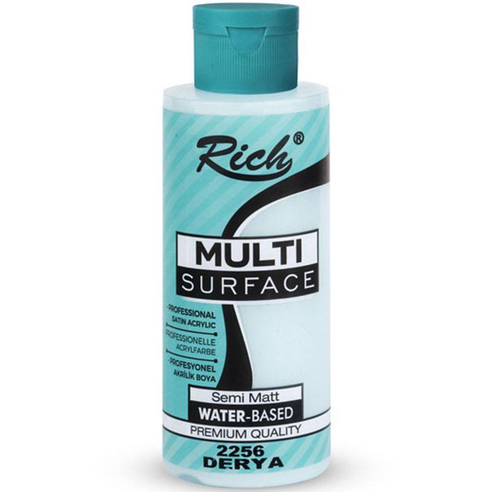 Rich Akrilik Boya Multi Surface 120 CC Derya 2256 Rich Akrilik Boya Multi Surface 120 CC Derya 2256