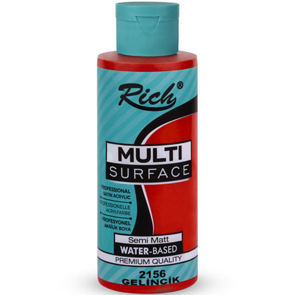 Rich Akrilik Boya Multi Surface 120 CC Gelincik 2156 Rich Akrilik Boya Multi Surface 120 CC Gelincik 2156