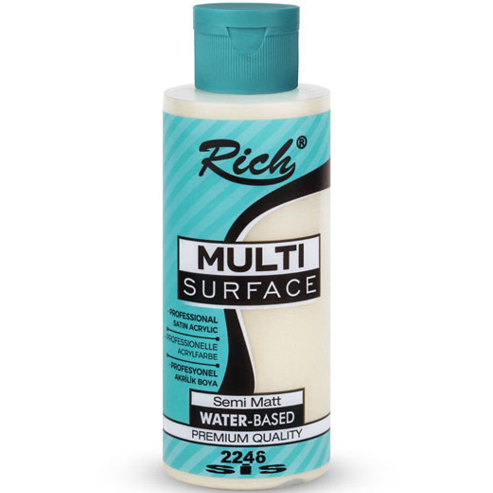Rich Akrilik Boya Multi Surface 120 CC Sis 2246 Rich Akrilik Boya Multi Surface 120 CC Sis 2246