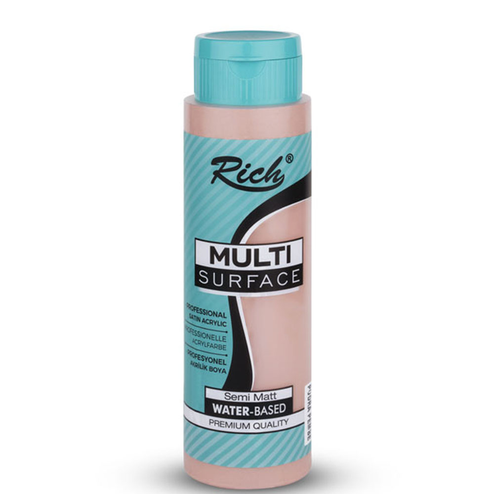 Rich Akrilik Boya Multi Surface 500 CC Pudra Pembe 2148 Rich Akrilik Boya Multi Surface 500 CC Pudra Pembe 2148