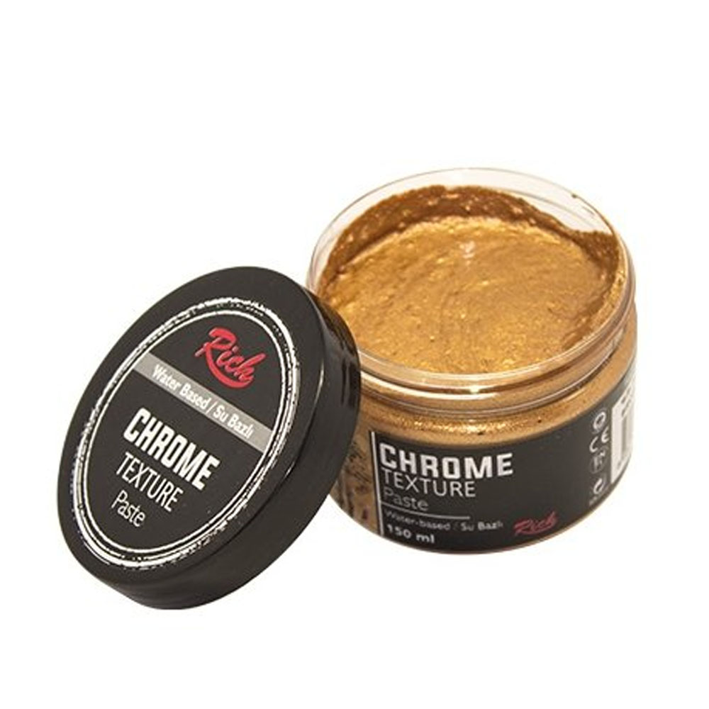 Rich Chrome Texture Paste 150 ML Bronz 9212 Rich Chrome Texture Paste 150 ML Bronz 9212