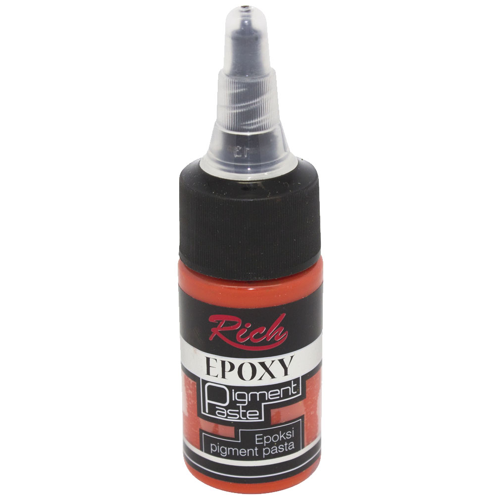 Rich Epoksi Pigment Pasta Opak 20 CC Turuncu 11366 Rich Epoksi Pigment Pasta Opak 20 CC Turuncu 11366