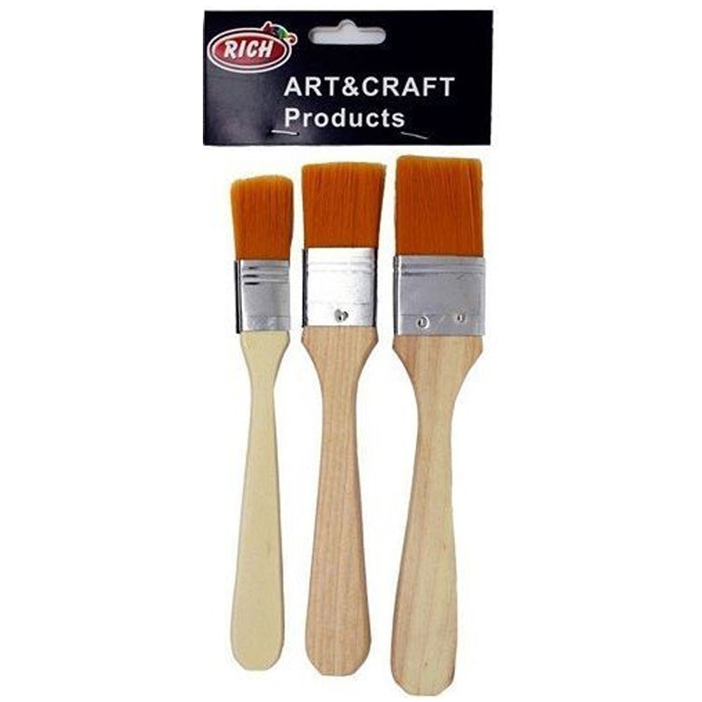 Rich Fırça Ekonomik Set Sarı Kıl 3 Lü Rich Fırça Ekonomik Set Sarı Kıl 3 Lü