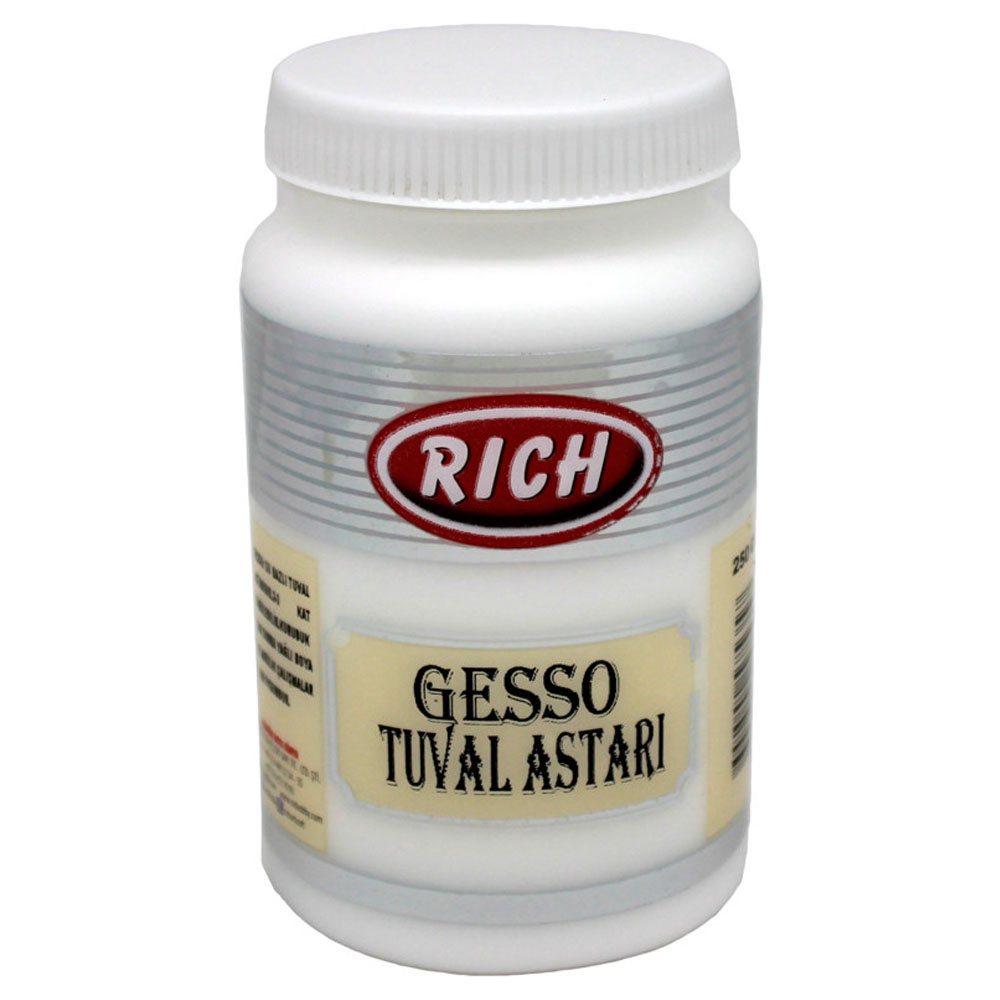 Rich Gesso Tuval Astarı 250 CC 03411 Rich Gesso Tuval Astarı 250 CC 03411