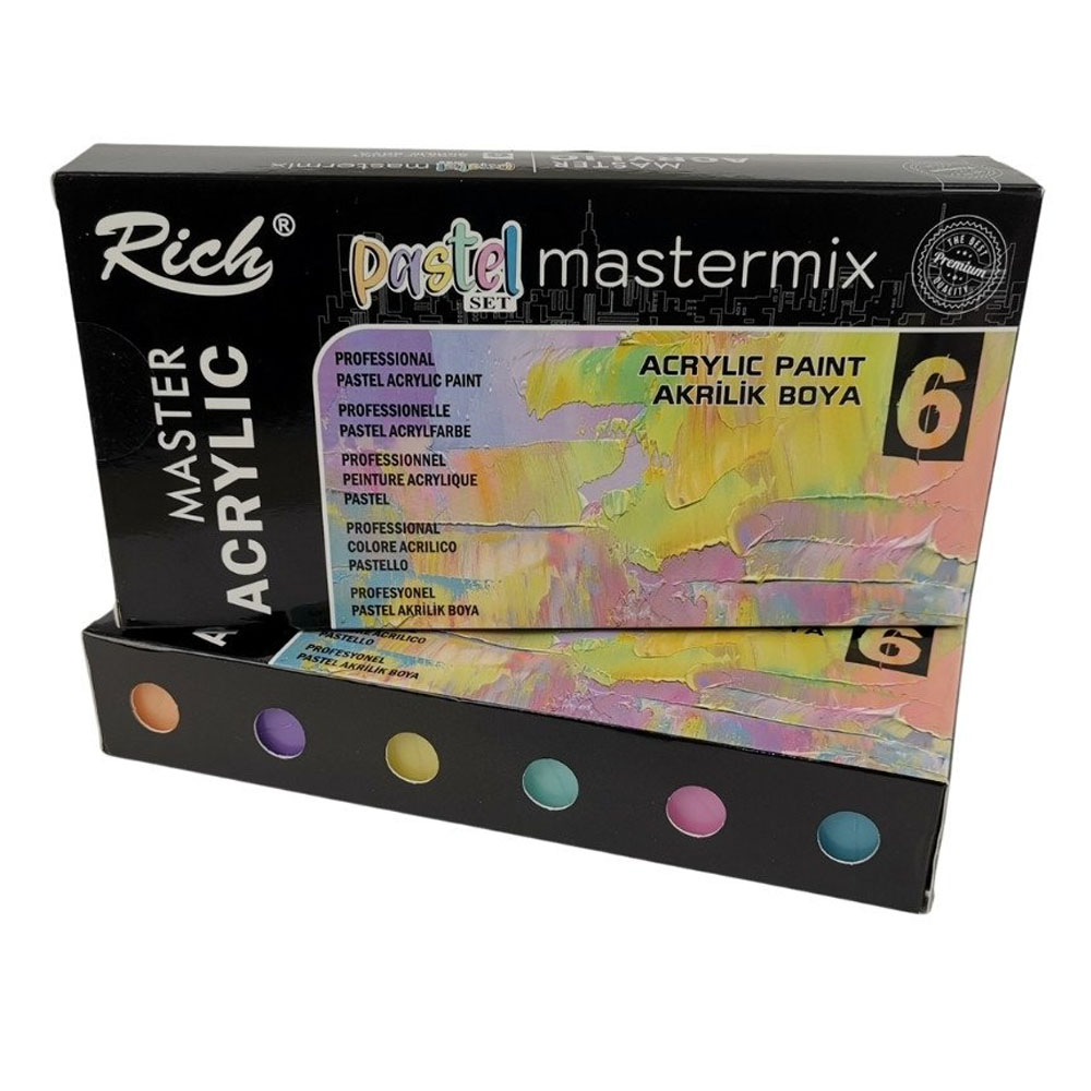 Rich Master Mix Pastel Set 6 Lı 06011408 Rich Master Mix Pastel Set 6 Lı 06011408