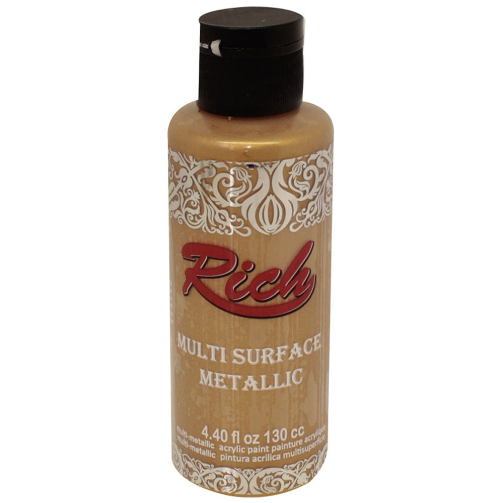 Rich Multi Sufrace Metalik Boya 120 CC Antik Altın 6506 Rich Multi Sufrace Metalik Boya 120 CC Antik Altın 6506