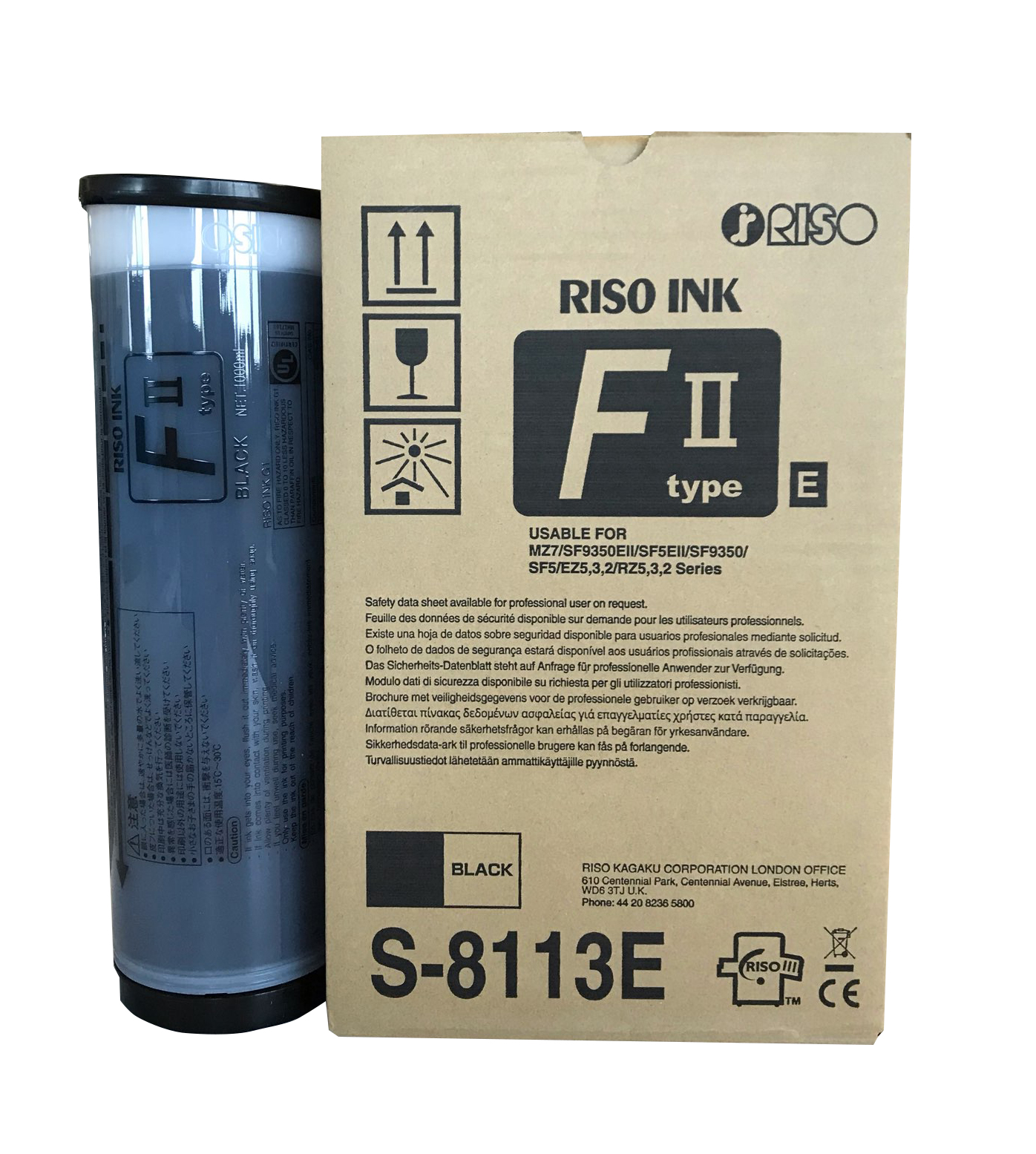 Riso S-8113E S-7612-S-4253 -SF-5030-5350 -S-6930 Orjinal Mürekkep Riso S-8113E S-7612-S-4253 -SF-5030-5350 -S-6930 Orjinal Mürekkep