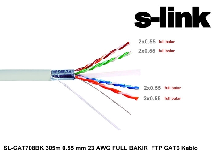 INCA ICAT7-10TG S-FTP Network 10mt Kablo-Gri INCA ICAT7-10TG S-FTP Network 10mt Kablo-Gri