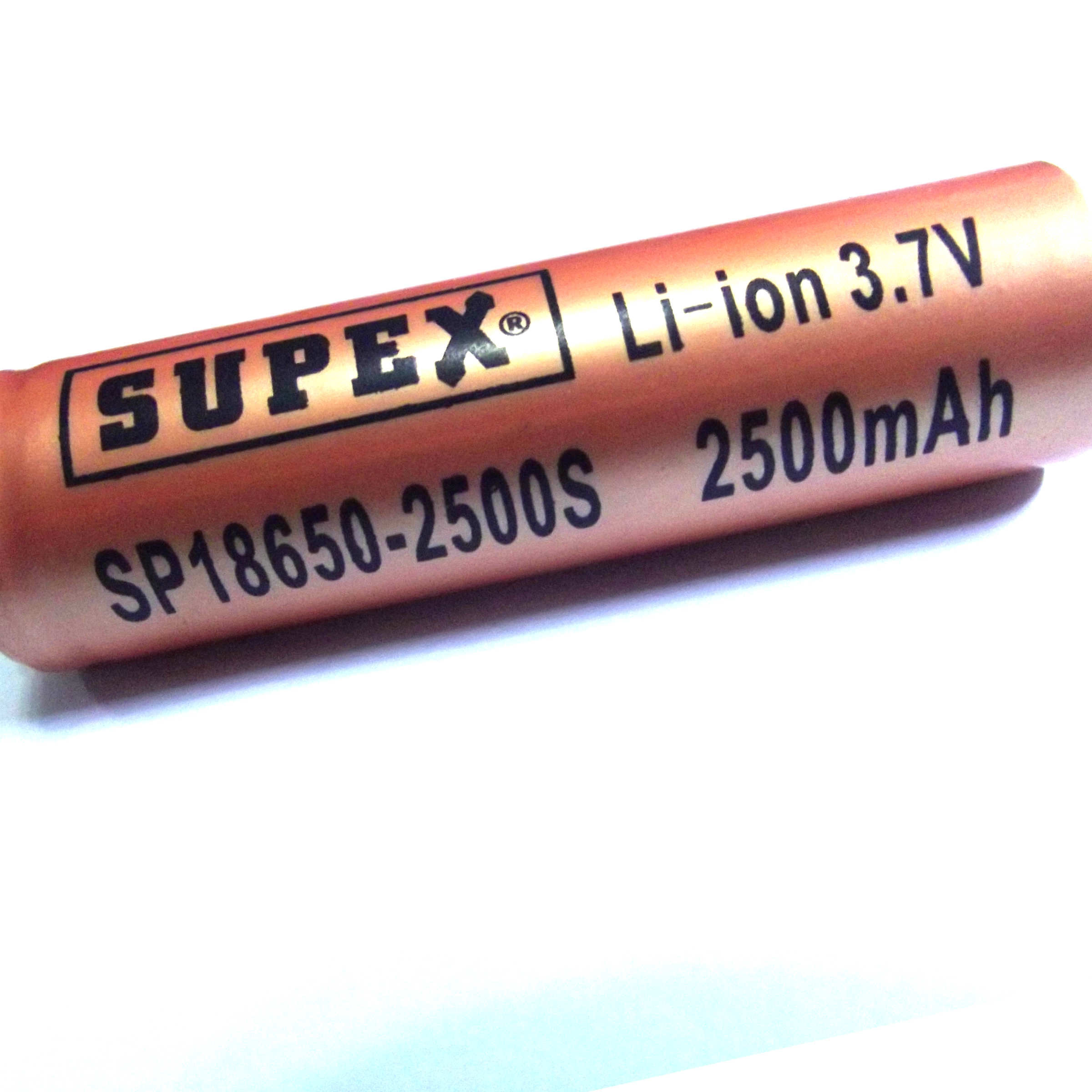 Supex 16340-800S 3.7V 800MA Şarjlı Li-on Pil Uçlu Kafa Pil Supex 16340-800S 3.7V 800MA Şarjlı Li-on Pil Uçlu Kafa Pil