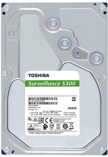 Toshiba 6TB HDWT860UZSVA 3.5 S300 5400RPM 256MB SATA3 Güvenlik 7-24 Harddisk Toshiba 6TB HDWT860UZSVA 3.5 S300 5400RPM 256MB SATA3 Güvenlik 7-24 Harddisk
