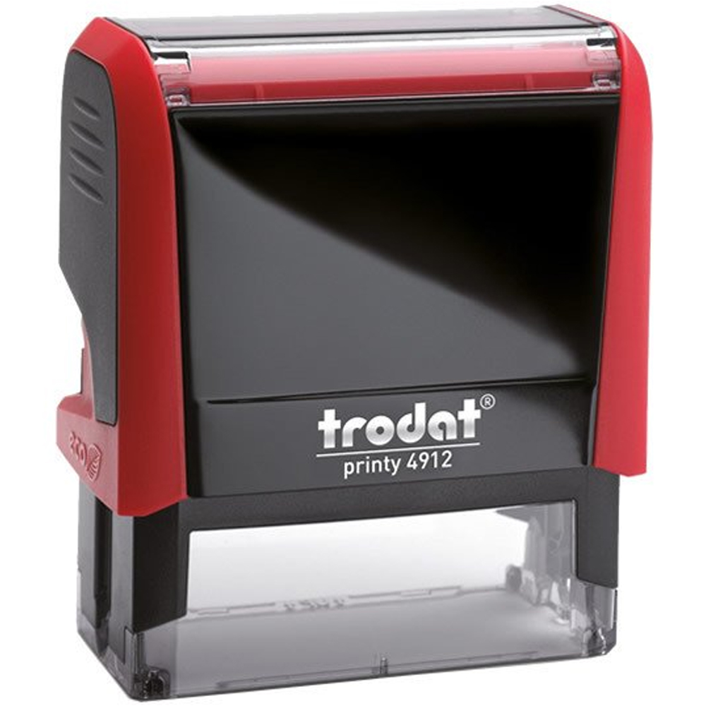 Trodat Standart Kaşe Otomatik 47x18 Kırmızı Kasa Kırmızı Keçe 4912 Trodat Standart Kaşe Otomatik 47x18 Kırmızı Kasa Kırmızı Keçe 4912