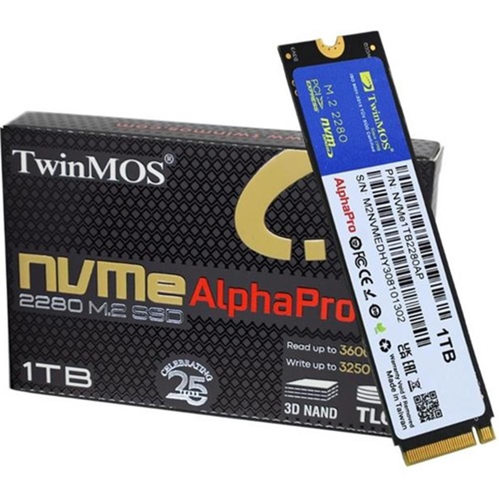 TwinMOS 1TB M.2 PCIe Gen3 NVMe SSD (3600-3250Mb-s) NVMe1TB2280AP TLC 3DNAND Ssd TwinMOS 1TB M.2 PCIe Gen3 NVMe SSD (3600-3250Mb-s) NVMe1TB2280AP TLC 3DNAND Ssd