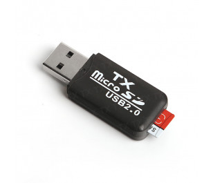 TX UCR204 USB 2.0 MicroSD Kart Okuyucu - Siyah TX UCR204 USB 2.0 MicroSD Kart Okuyucu - Siyah