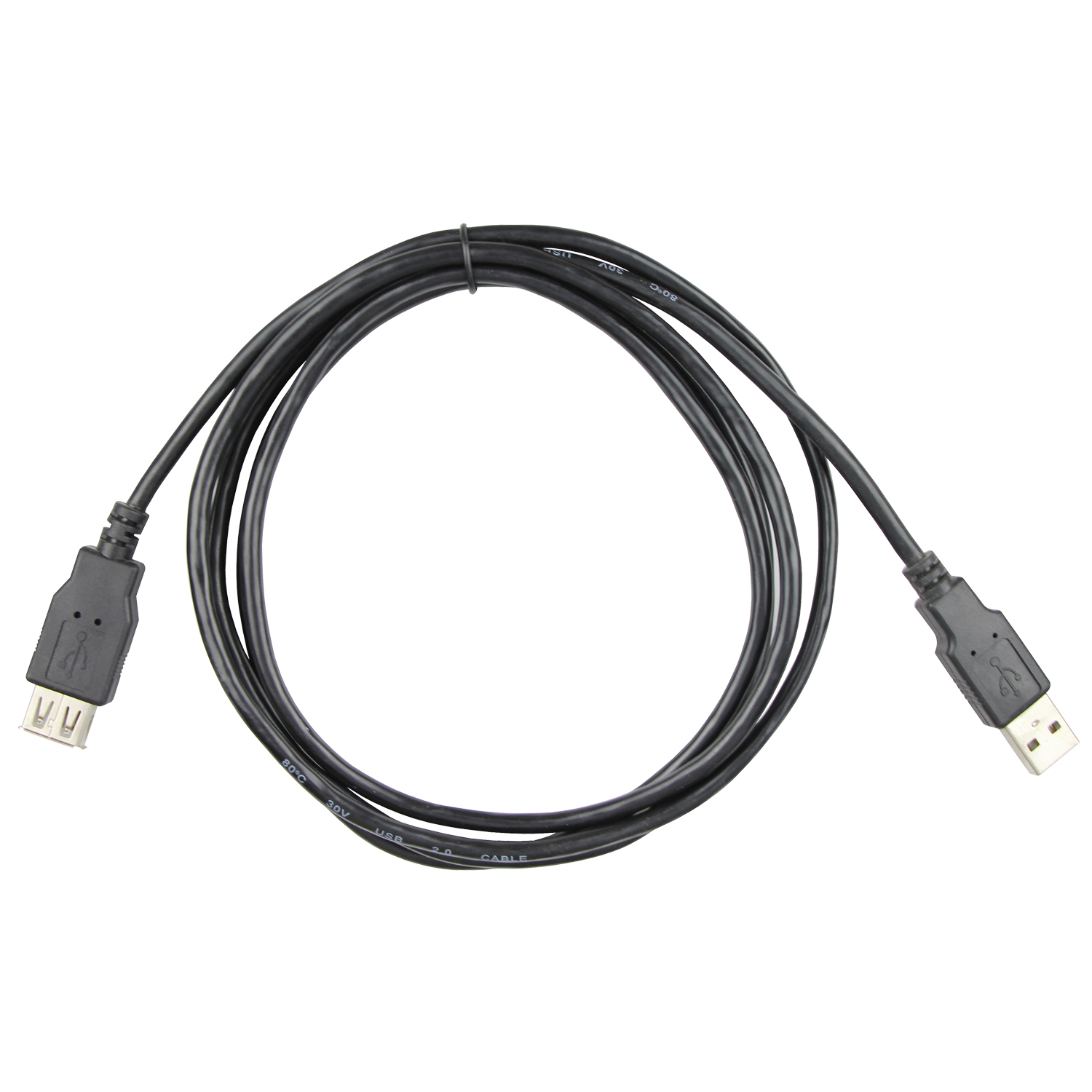 Vcom CU202-B-1.8 Siyah 1.8MT Usb 2.0 Uzatma Kablosu Vcom CU202-B-1.8 Siyah 1.8MT Usb 2.0 Uzatma Kablosu