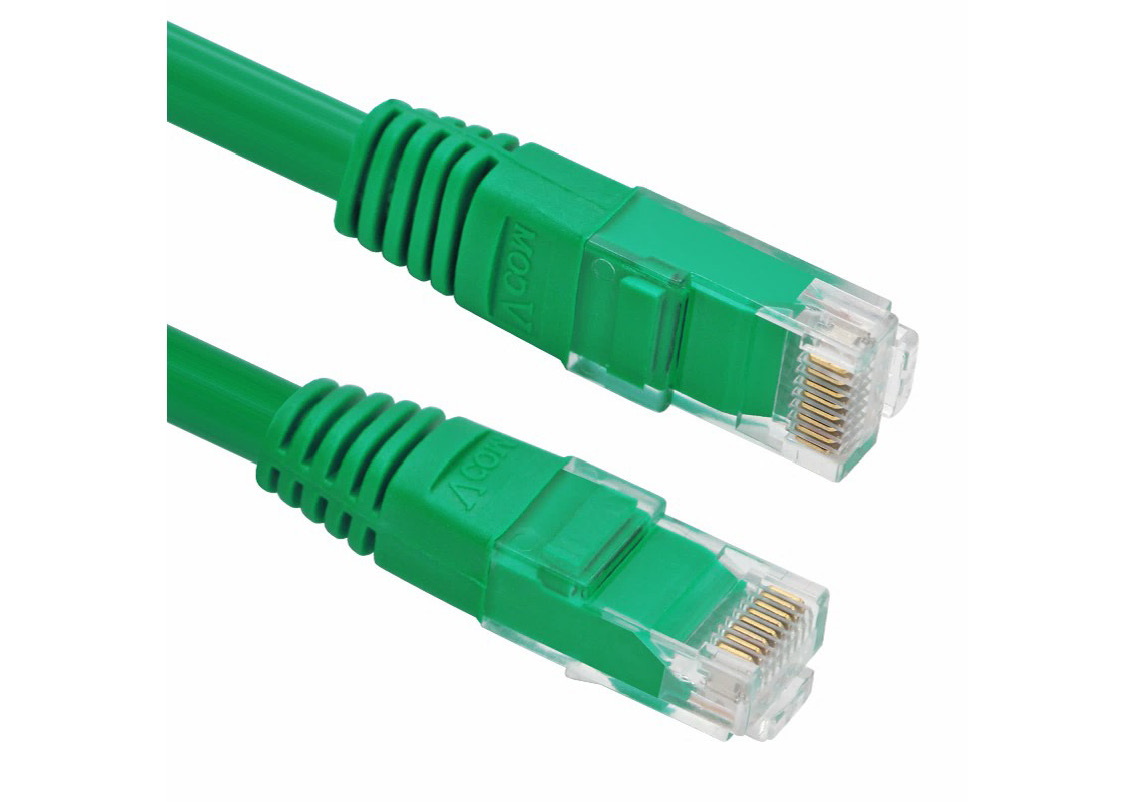 Vcom NP611B-N-5.0 Cat6 5.0MT Yeşil Utp Patch Kablo Vcom NP611B-N-5.0 Cat6 5.0MT Yeşil Utp Patch Kablo