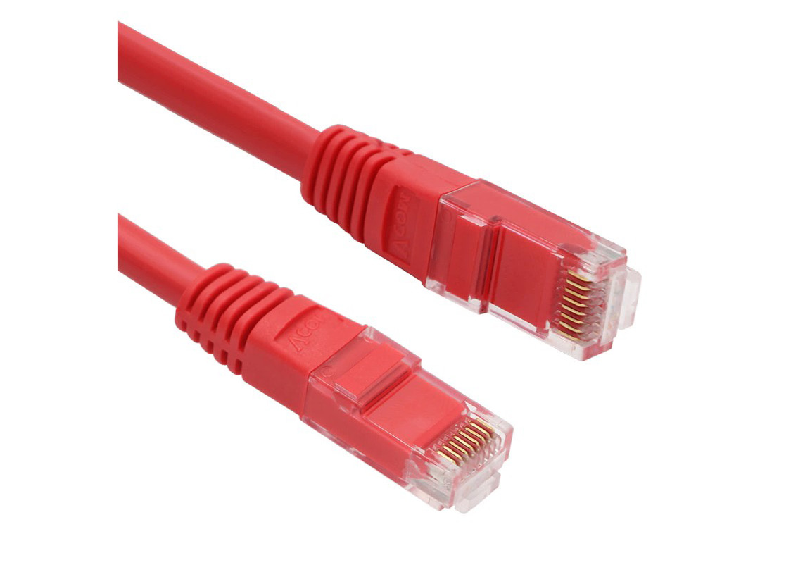 Vcom NP611B-R-1.0 Cat6 1.0MT Kırmızı Utp Patch Kablo Vcom NP611B-R-1.0 Cat6 1.0MT Kırmızı Utp Patch Kablo