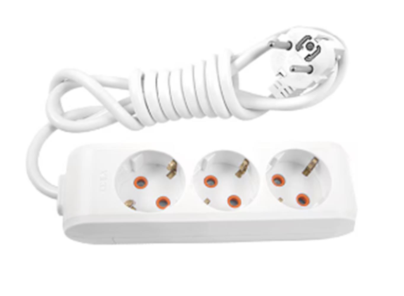 Viko Multi-Let VM32 3lü 2mt Topraklı Kablolu (90113302) Viko Multi-Let VM32 3lü 2mt Topraklı Kablolu (90113302)