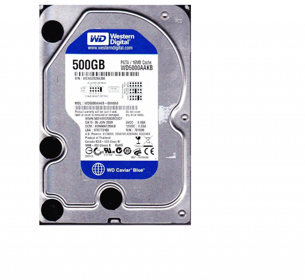Wd 500GB 3.5 Wd 500GB 3.5