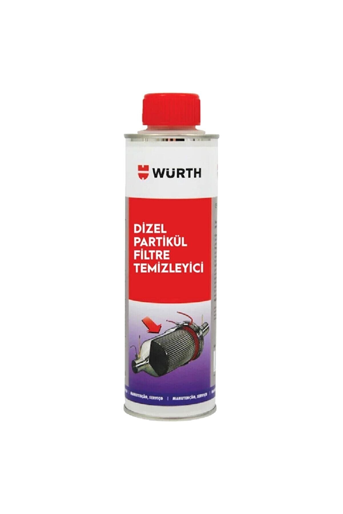 WÜRTH 5861 014 300 300ml Dizel Partikül Filtre Temizleyici WÜRTH 5861 014 300 300ml Dizel Partikül Filtre Temizleyici